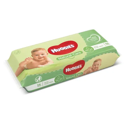 Huggies Baby Wipes Natural Care 56 pcs