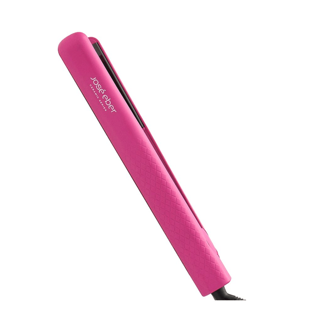 Jose Eber 100% Ceramic Flat Iron - 1.25 Inch - Pink - Image 3