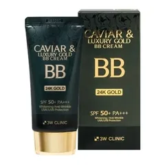 3W CLINIC Caviar & Luxury Gold BB Cream 50g