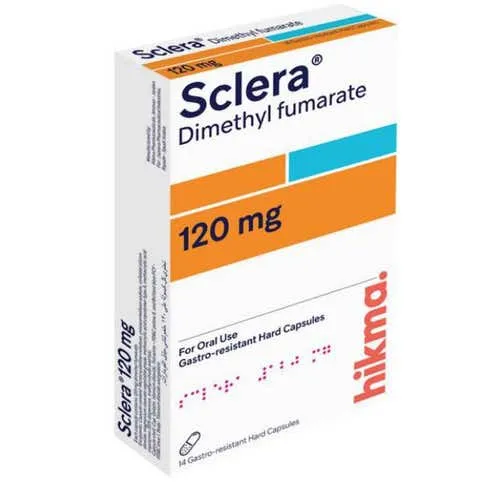 Sclera 120 mg dimethyl fumarate Capsules × 14