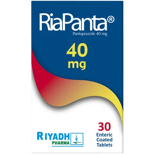Riapanta 40 mg Pantoprazole Tablets 30 Count