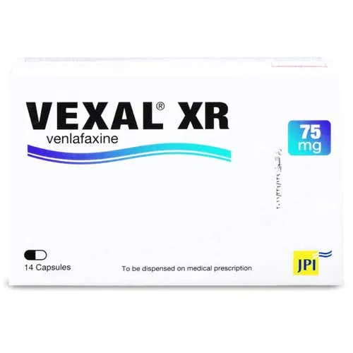 Vexal XR 75mg 14 Capsules