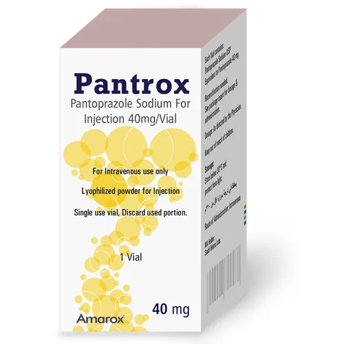 Pantrox 40 mg Pantoprazole Vial 1 Count