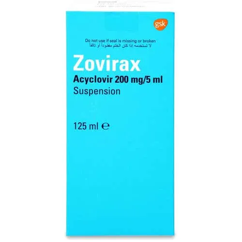 Zovirax 200 mg Suspension 125 ml