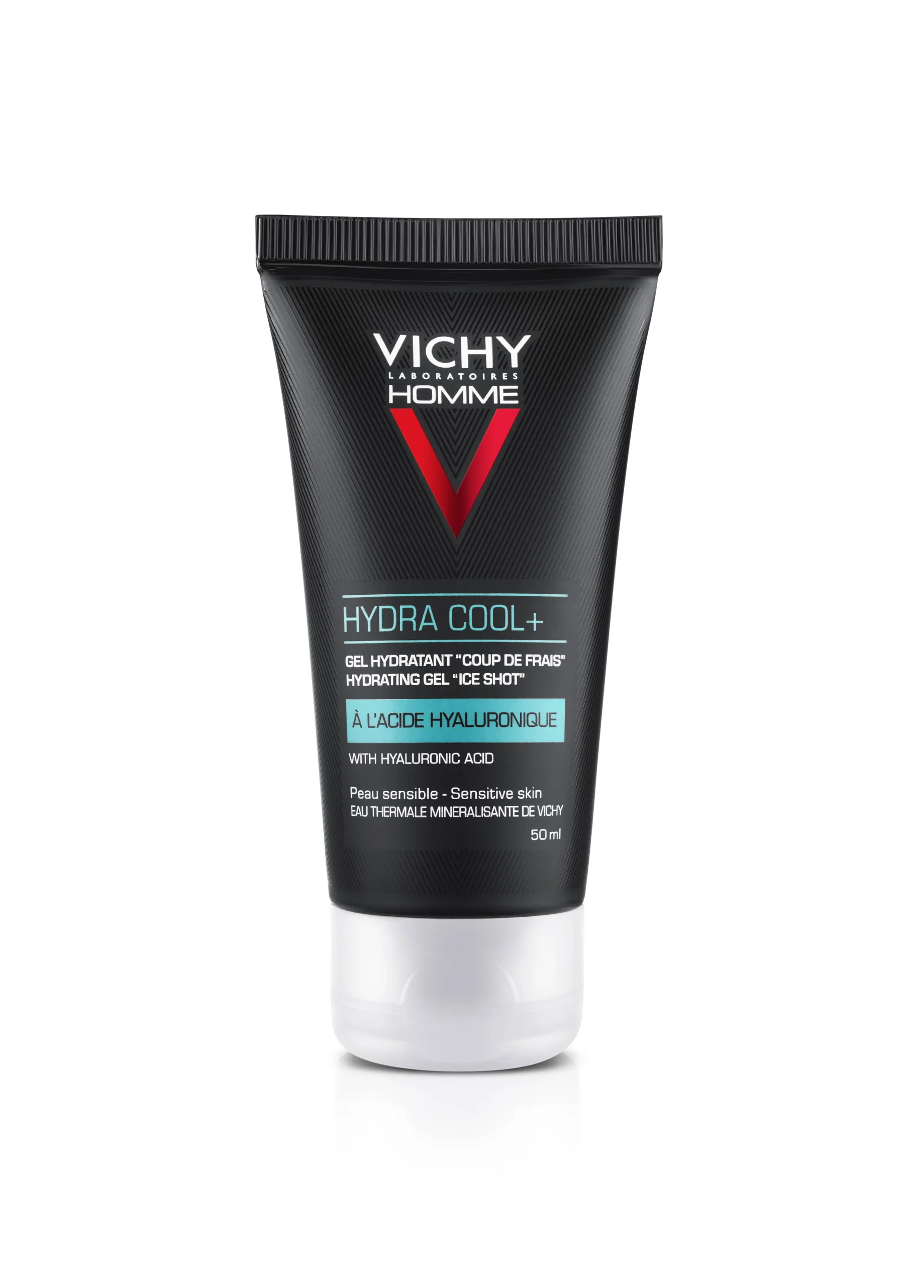 Vichy Homme Hydra Cool+ Hydrating Gel Ice Shot, 50ml for Men