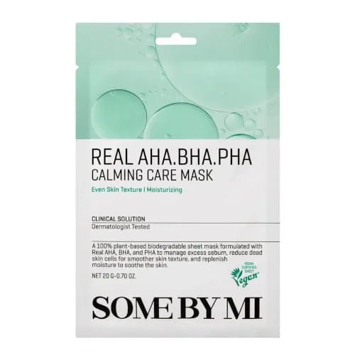 SOME BY MI Real AHA-BHA-PHA Calming Care Mask 20g