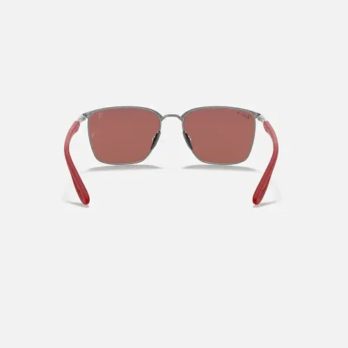 Ray-Ban Unisex Scuderia Ferrari collection sunglasses Silver - Image 3