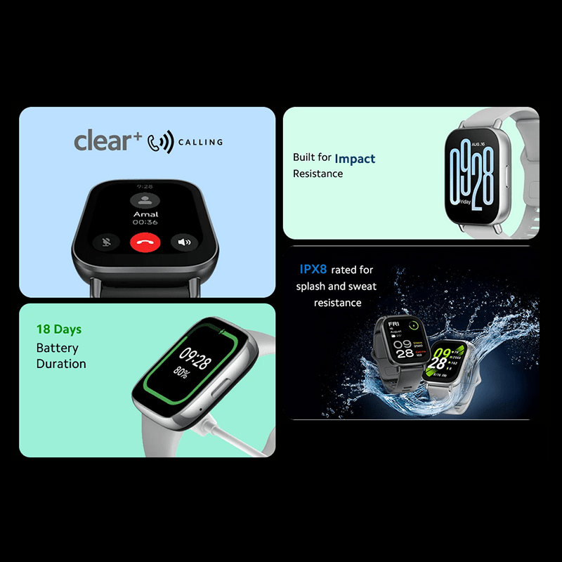 Xiaomi Redmi Watch 5 Active ,Matt Silver - Image 2