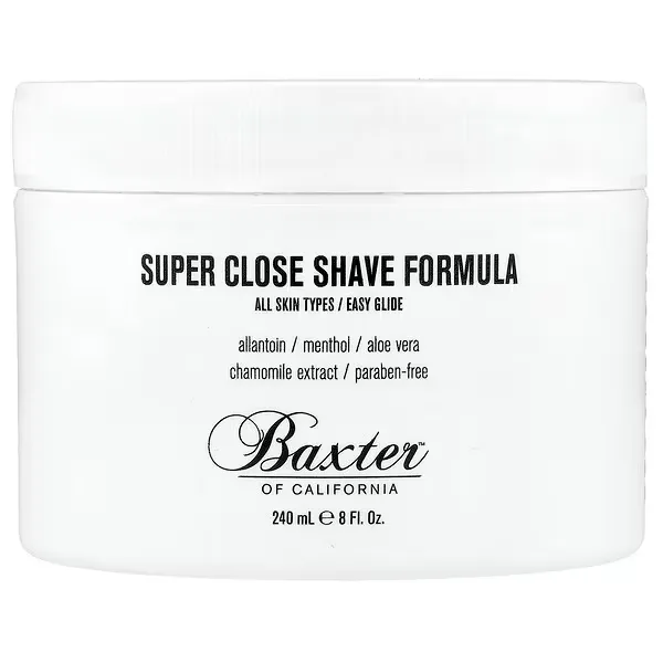 Baxter of California, Super Close Shave Formula, All Skin Types, 240 ml