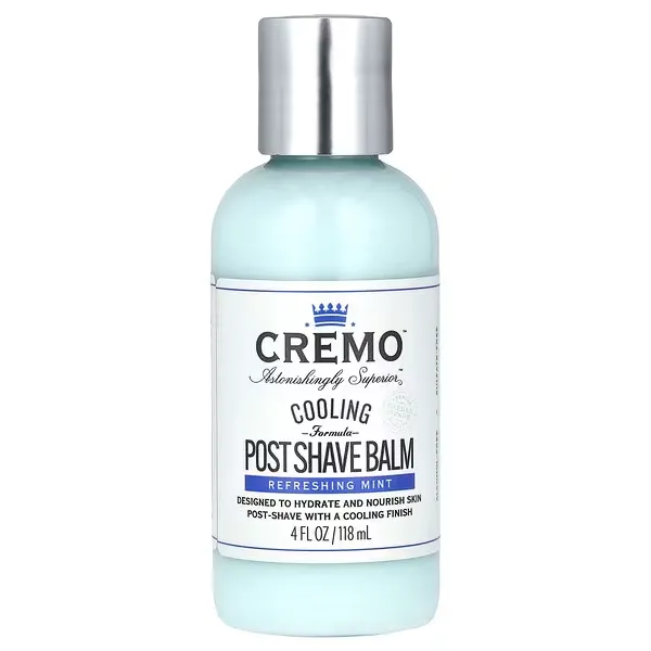 Cremo, Post Shave Balm, Refreshing Mint, 4 fl oz (118 ml)
