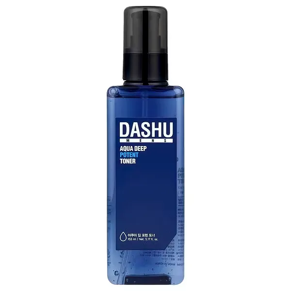Dashu, Mens, Aqua Deep Potent Toner, 5.17 fl oz (153 ml)