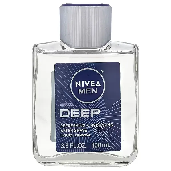 Nivea, Men, Deep, Refreshing & Hydrating After Shave, Vanilla & Bourbon, 3.3 fl oz (100 ml)