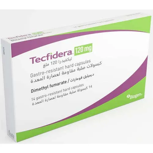 Tecfidera 120 mg dimethyl fumarate Capsules × 14