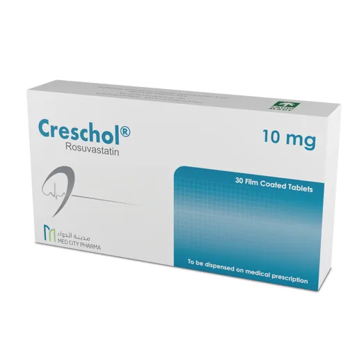 Creschol 10 mg rosuvastatin Tablets × 30