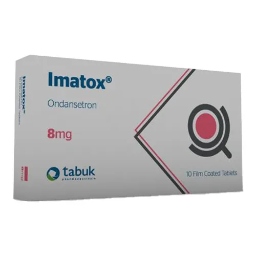 Imatox 8 mg Ondansetron Tablets 10 Count