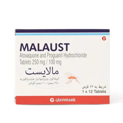 Malaust 250/100 Film Coated 12 Tablets