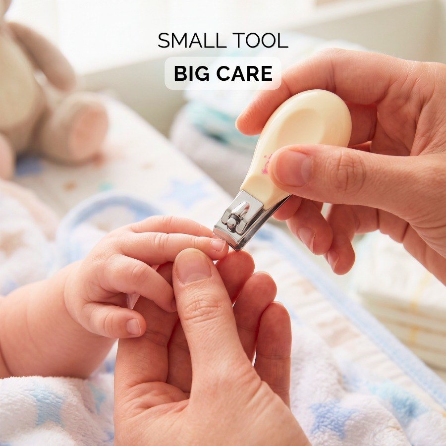 Baby Nail Clipper with Handle from Baby Zone, 0+ Months