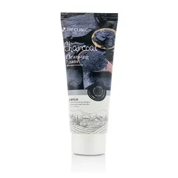 3W Clinic Charcoal Foaming Wash 100ml