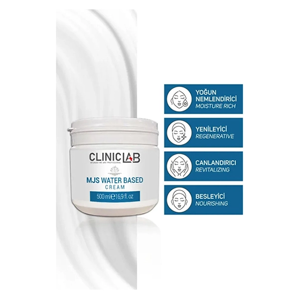 CLINICLAB MJS Lightweight Hydrating Base Cream 500 ml - Image 2
