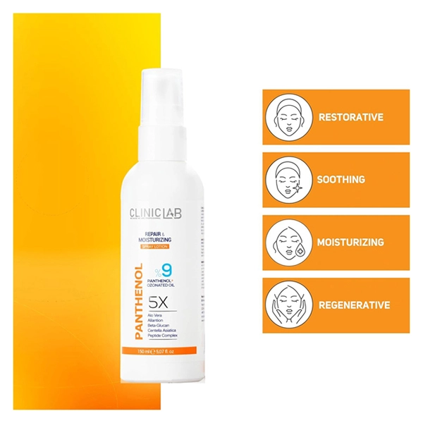 CLINICLAB Panthenol 9% Repair Moisturizing Spray 150 ml - Image 3