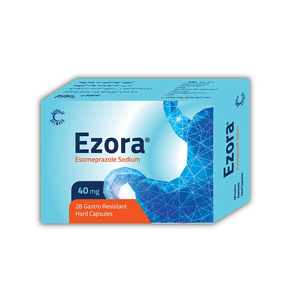 Ezora 40 mg Esomeprazole 28 Capsules