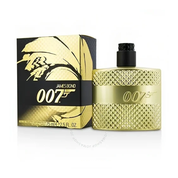 James Bond 007 Gold Limited Edition Perfume Eau de Toilet for Men 75ML