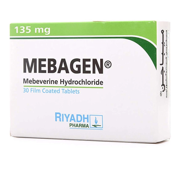 Mebagen Mebeverine 135 mg 30 Tablets