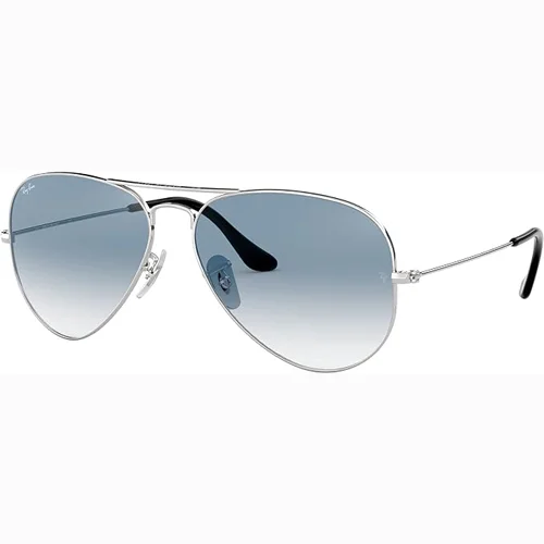 Ray-Ban Aviator Sunglasses Light Blue Unisex RB3025
