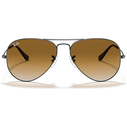 Ray-Ban Aviator Sunglasses Light Brown Unisex RB3025 - Image 6