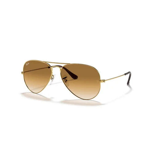 Ray-Ban Aviator Sunglasses Light Brown Unisex RB3025 - Image 5