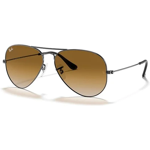Ray-Ban Aviator Sunglasses Light Brown Unisex RB3025 - Image 3