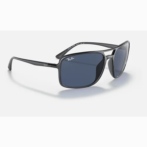 Ray-Ban Sunglasses Blue Rectangular Unisex RB4375 - Image 2