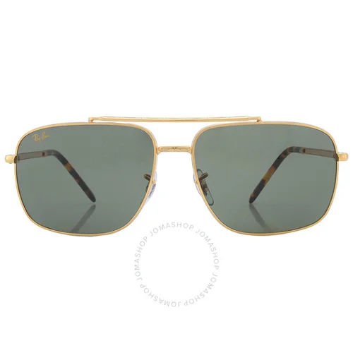 Ray-Ban Sunglasses Green Square Unisex RB3796