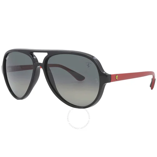 Ray-Ban Sunglasses Scuderia Ferrari Grey Gradient Unisex RB4125 - Image 5