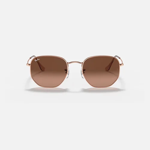 Ray-Ban Unisex hexagon sunglasses Brown RB3548N