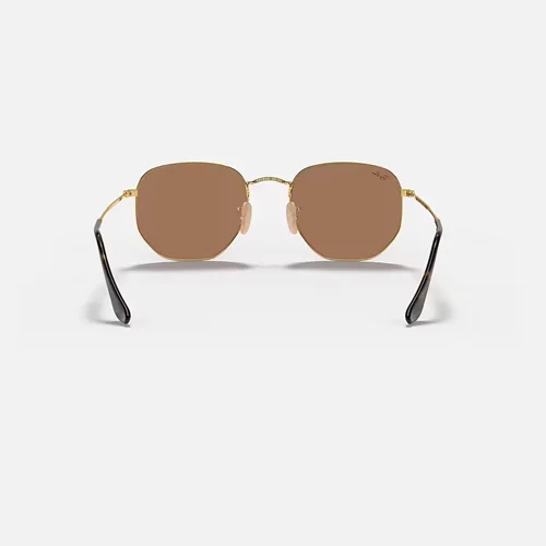 Ray-Ban Unisex hexagonal sunglasses Bronze RB3548N - Image 3