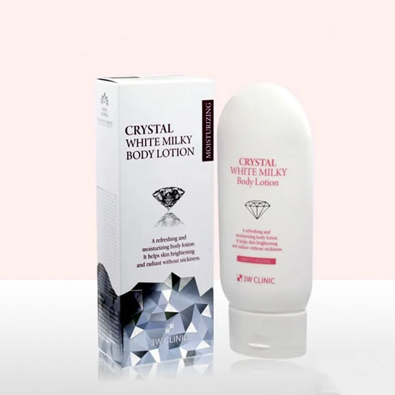 3W Clinic Crystal White Milky Body Lotion (150gm)