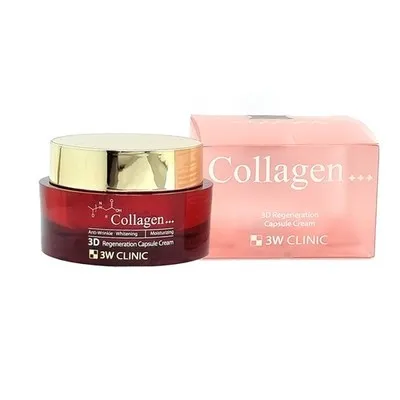 3W Clinic Collagen 3D Regeneration Capsule Cream - 55g