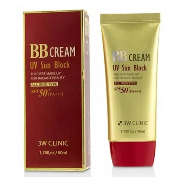 3W Clinic BB Cream UV 50 Sun Block 50 ml
