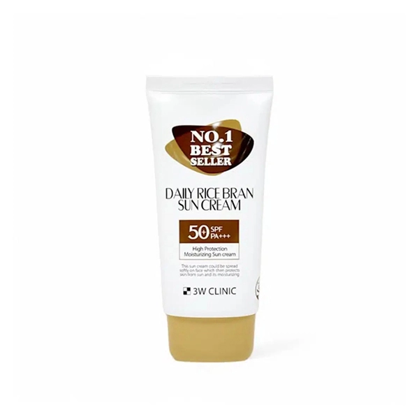 3W Clinic Daily Rice Bran Sun Cream SPF50+ PA+++ 70ml