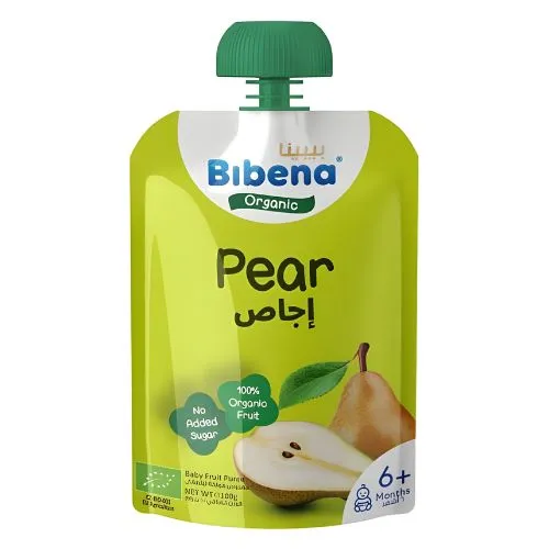 Bibena Organic Liquid No Added Sugar Pear  , 100g