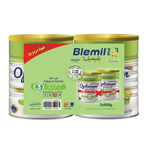 Blemil Plus Optimum 3 Infant Milk, 800x800g , Value Pack