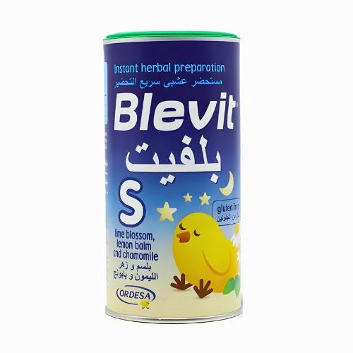 Blevit Children's Tea with Lemongrass, Lemon Blossom & Chamomile, Instant, 200g