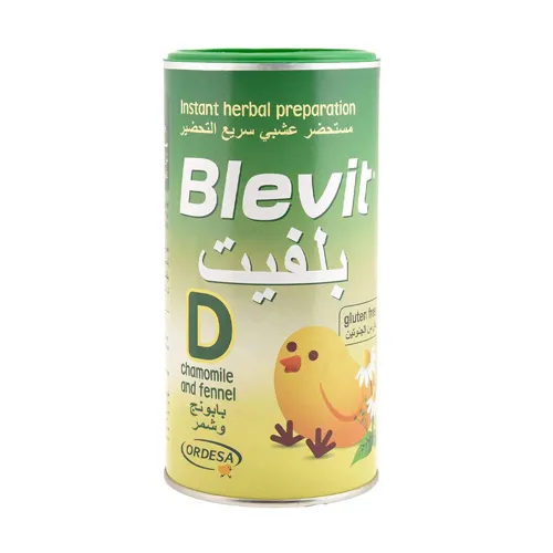 Blevit Instant Baby Tea, Chamomile & Fennel, Gluten Free, 200g