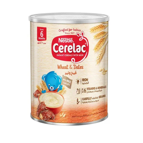 Cerelac Wheat and dates from Nestle 1000g