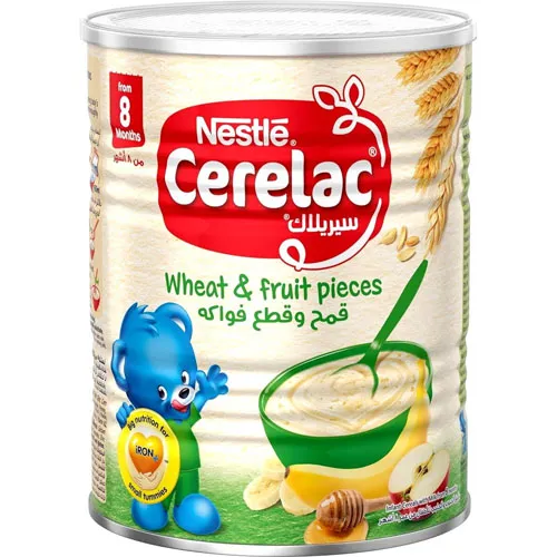 Cerelac Wheat and fruit pieces from Nestle 400g