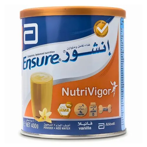 Ensure Nitrovigor Vanilla Flavor Milk 400g