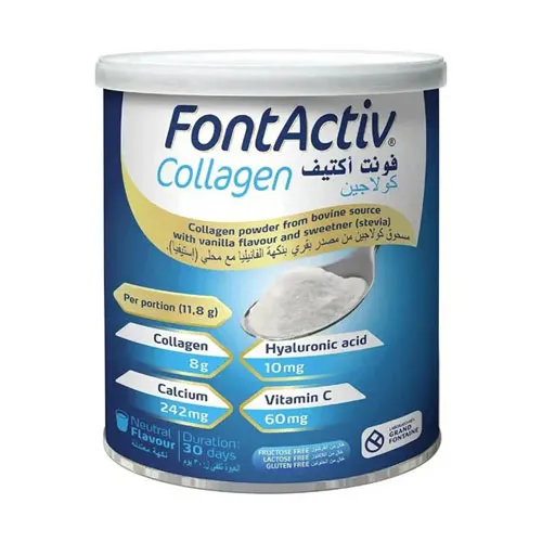 Font Active Collagen Powder Vanilla Flavor 355g