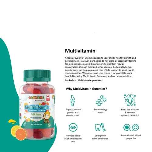 GUMAZING Children's Vitamin Multivitamins , 60 Tablets - Image 4