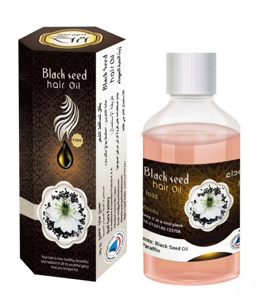 Harir Organic Black Seed Hair Oil, 110 ml